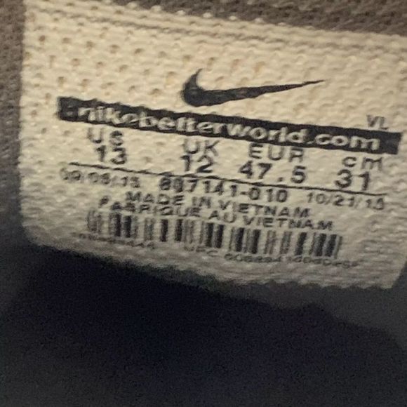 Nike Huarache Rubber Cleats size 13 - Picture 9 of 10